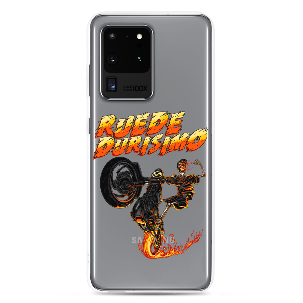 Ruede Durisimo Samsung Case  - 2020 - DominicanGirlfriend.com - Frases Dominicanas - República Dominicana Lifestyle Graphic T-Shirts Streetwear & Accessories - New York - Bronx - Washington Heights - Miami - Florida - Boca Chica - USA - Dominican Clothing