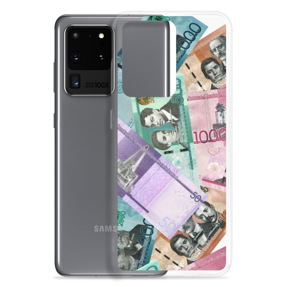 Dominican Pesos Samsung Case - 2020 - DominicanGirlfriend.com - Frases Dominicanas - República Dominicana Lifestyle Graphic T-Shirts Streetwear & Accessories - New York - Bronx - Washington Heights - Miami - Florida - Boca Chica - USA - Dominican Clothing
