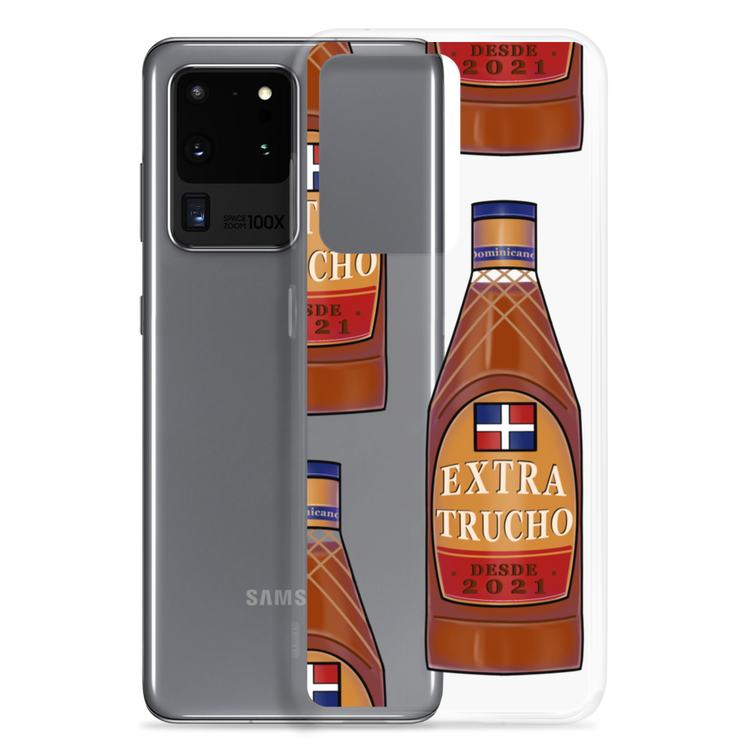 Extra Trucho Dominican Rum Samsung Case - 2020 - DominicanGirlfriend.com - Frases Dominicanas - República Dominicana Lifestyle Graphic T-Shirts Streetwear & Accessories - New York - Bronx - Washington Heights - Miami - Florida - Boca Chica - USA - Dominican Clothing