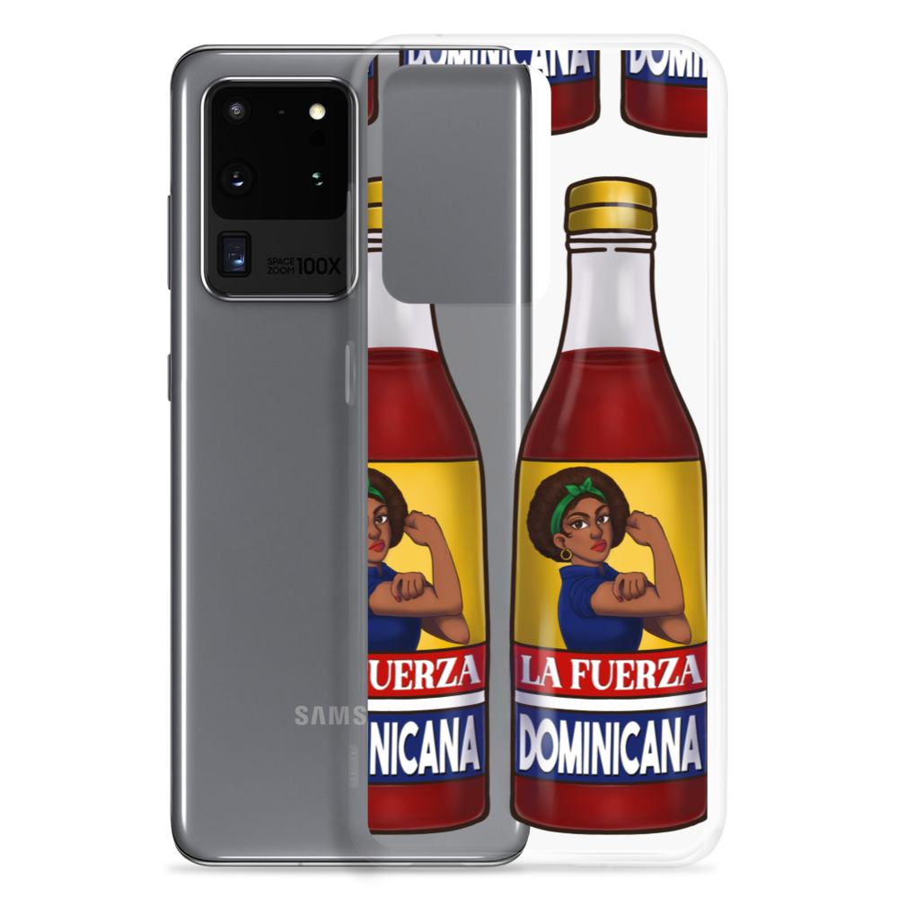 La Fuerza Dominicana Samsung Case - 2020 - DominicanGirlfriend.com - Frases Dominicanas - República Dominicana Lifestyle Graphic T-Shirts Streetwear & Accessories - New York - Bronx - Washington Heights - Miami - Florida - Boca Chica - USA - Dominican Clothing
