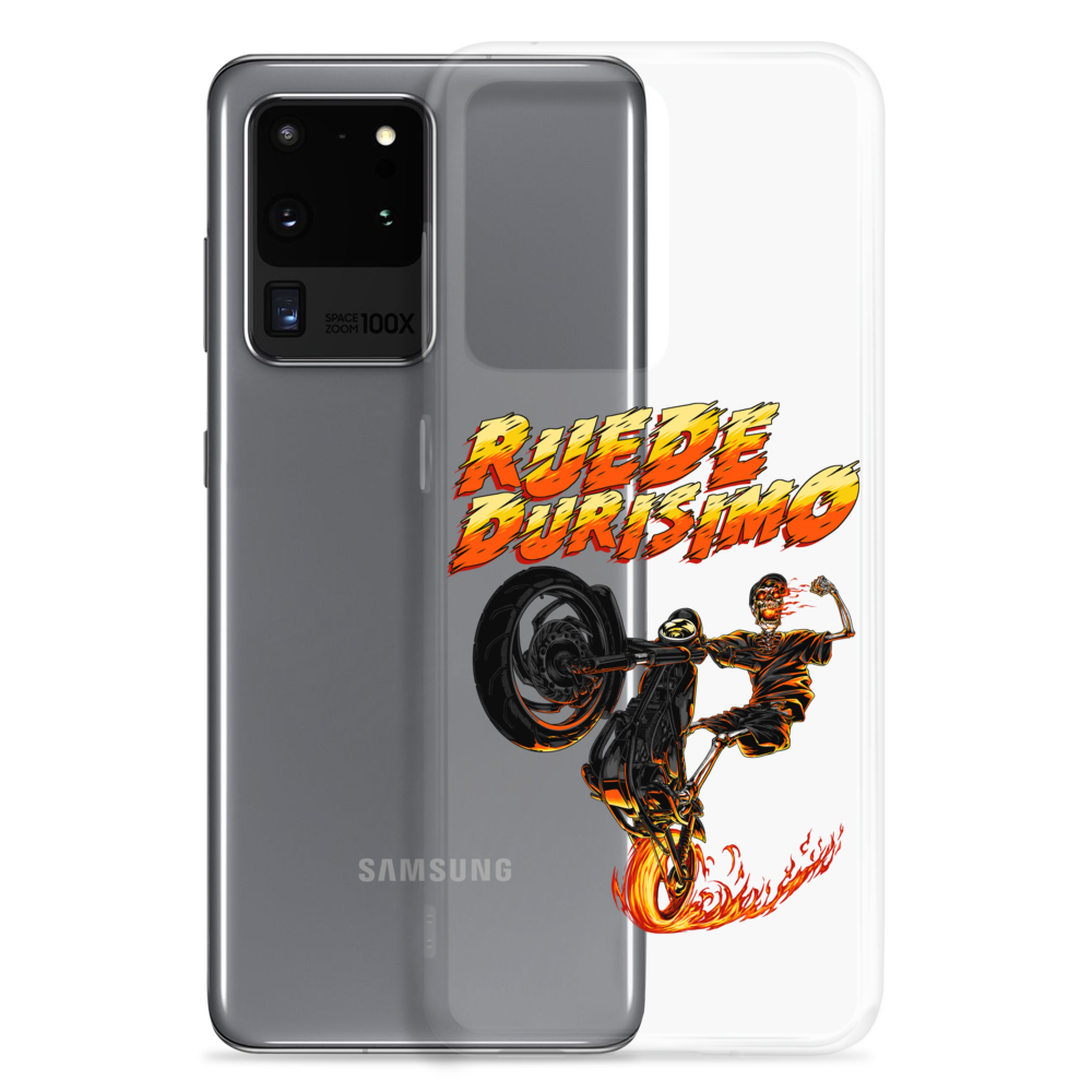 Ruede Durisimo Samsung Case  - 2020 - DominicanGirlfriend.com - Frases Dominicanas - República Dominicana Lifestyle Graphic T-Shirts Streetwear & Accessories - New York - Bronx - Washington Heights - Miami - Florida - Boca Chica - USA - Dominican Clothing