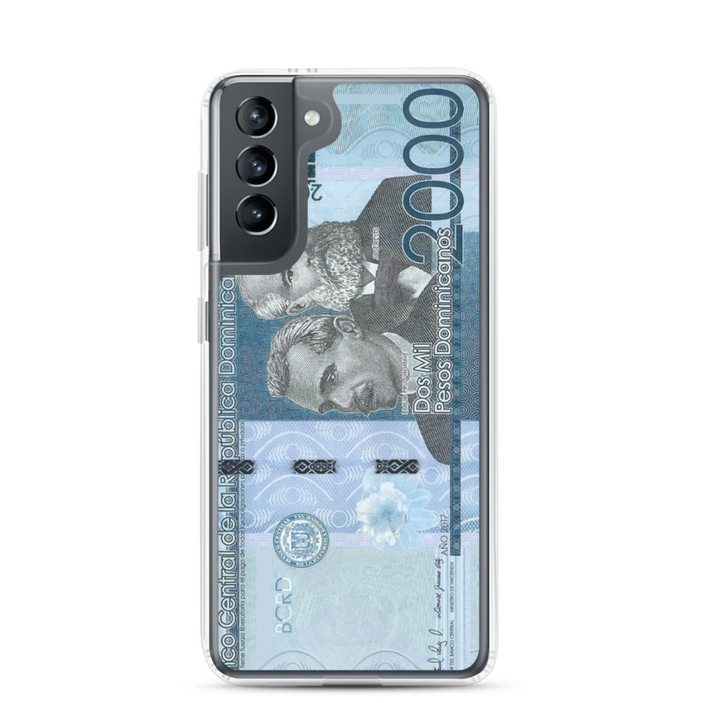 2000 Dominican Pesos Samsung Case  - 2020 - DominicanGirlfriend.com - Frases Dominicanas - República Dominicana Lifestyle Graphic T-Shirts Streetwear & Accessories - New York - Bronx - Washington Heights - Miami - Florida - Boca Chica - USA - Dominican Clothing