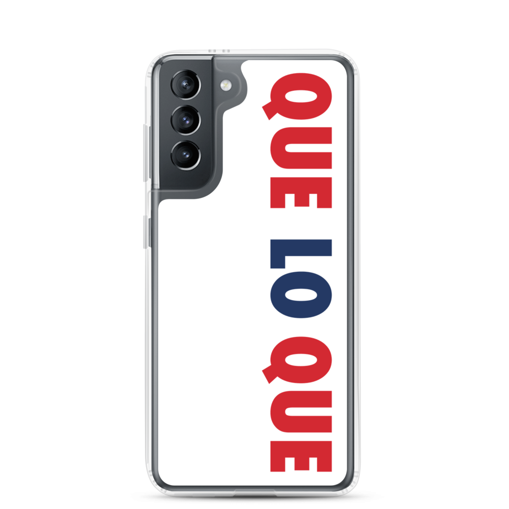 Que Lo Que Samsung Case - 2020 - DominicanGirlfriend.com - Frases Dominicanas - República Dominicana Lifestyle Graphic T-Shirts Streetwear & Accessories - New York - Bronx - Washington Heights - Miami - Florida - Boca Chica - USA - Dominican Clothing