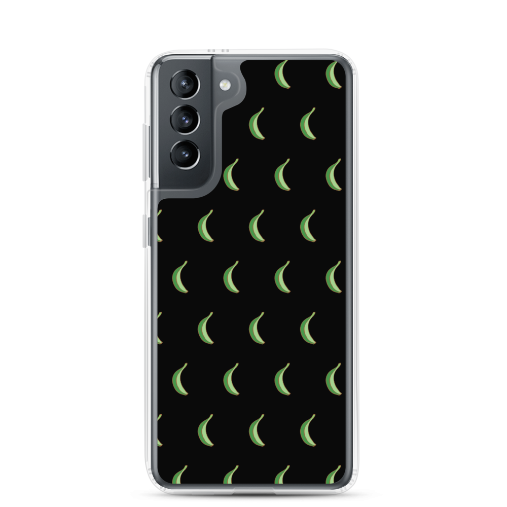 Platano All-Over Samsung Case (Black) - 2020 - DominicanGirlfriend.com - Frases Dominicanas - República Dominicana Lifestyle Graphic T-Shirts Streetwear & Accessories - New York - Bronx - Washington Heights - Miami - Florida - Boca Chica - USA - Dominican Clothing
