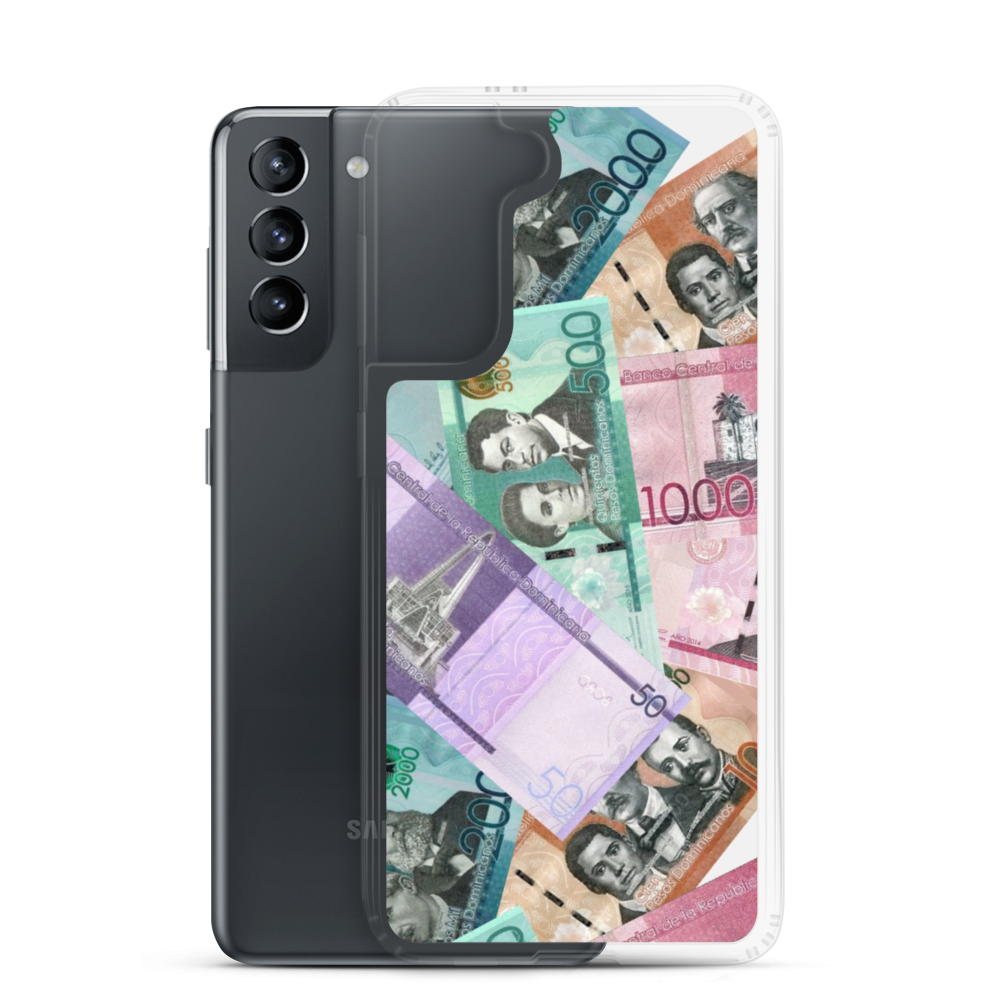 Dominican Pesos Samsung Case - 2020 - DominicanGirlfriend.com - Frases Dominicanas - República Dominicana Lifestyle Graphic T-Shirts Streetwear & Accessories - New York - Bronx - Washington Heights - Miami - Florida - Boca Chica - USA - Dominican Clothing
