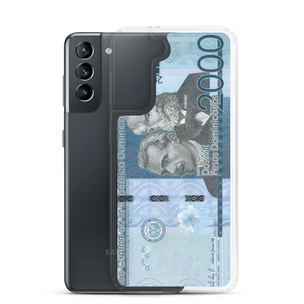 2000 Dominican Pesos Samsung Case - 2020 - DominicanGirlfriend.com - Frases Dominicanas - República Dominicana Lifestyle Graphic T-Shirts Streetwear & Accessories - New York - Bronx - Washington Heights - Miami - Florida - Boca Chica - USA - Dominican Clothing