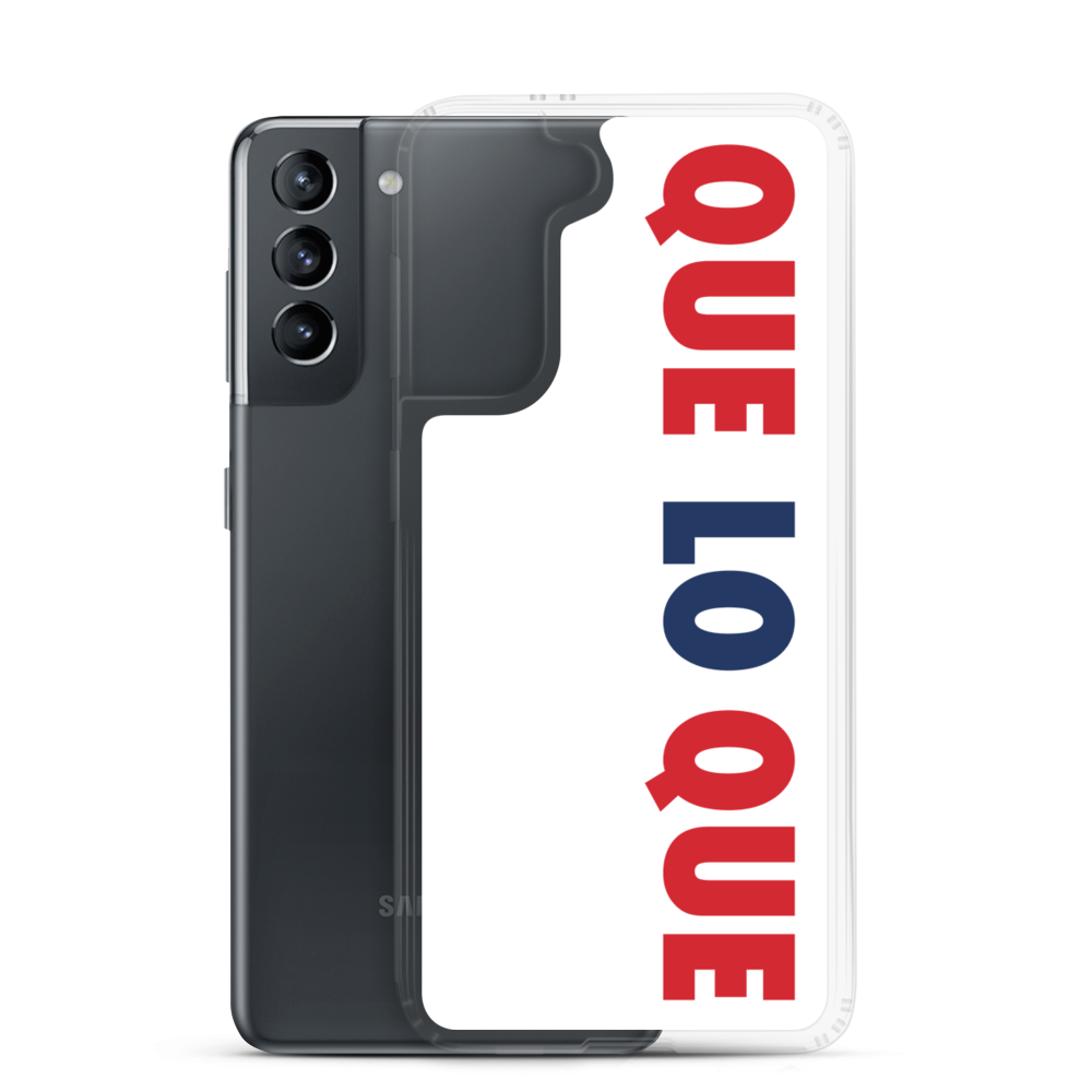 Que Lo Que Samsung Case - 2020 - DominicanGirlfriend.com - Frases Dominicanas - República Dominicana Lifestyle Graphic T-Shirts Streetwear & Accessories - New York - Bronx - Washington Heights - Miami - Florida - Boca Chica - USA - Dominican Clothing