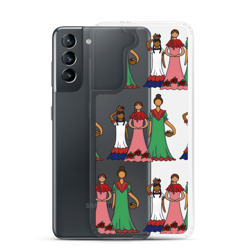 Dominican Faceless Dolls Samsung Case - 2020 - DominicanGirlfriend.com - Frases Dominicanas - República Dominicana Lifestyle Graphic T-Shirts Streetwear & Accessories - New York - Bronx - Washington Heights - Miami - Florida - Boca Chica - USA - Dominican Clothing