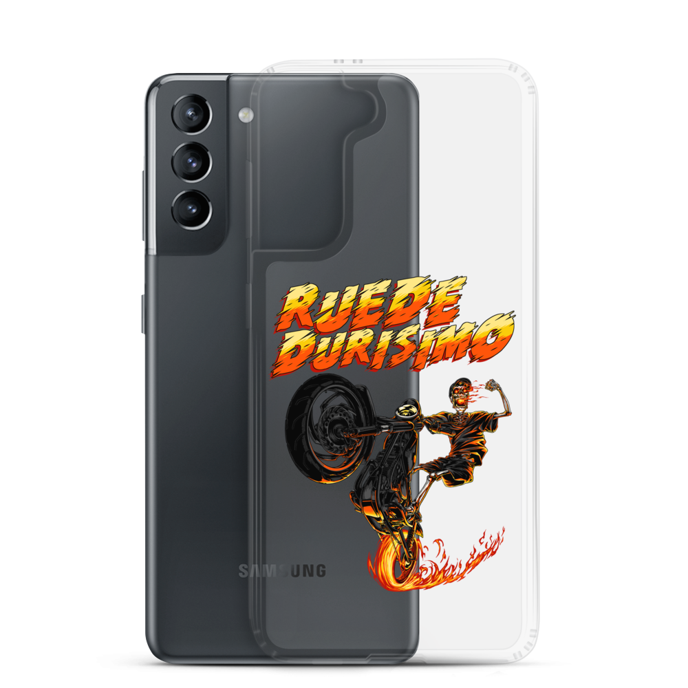 Ruede Durisimo Samsung Case  - 2020 - DominicanGirlfriend.com - Frases Dominicanas - República Dominicana Lifestyle Graphic T-Shirts Streetwear & Accessories - New York - Bronx - Washington Heights - Miami - Florida - Boca Chica - USA - Dominican Clothing