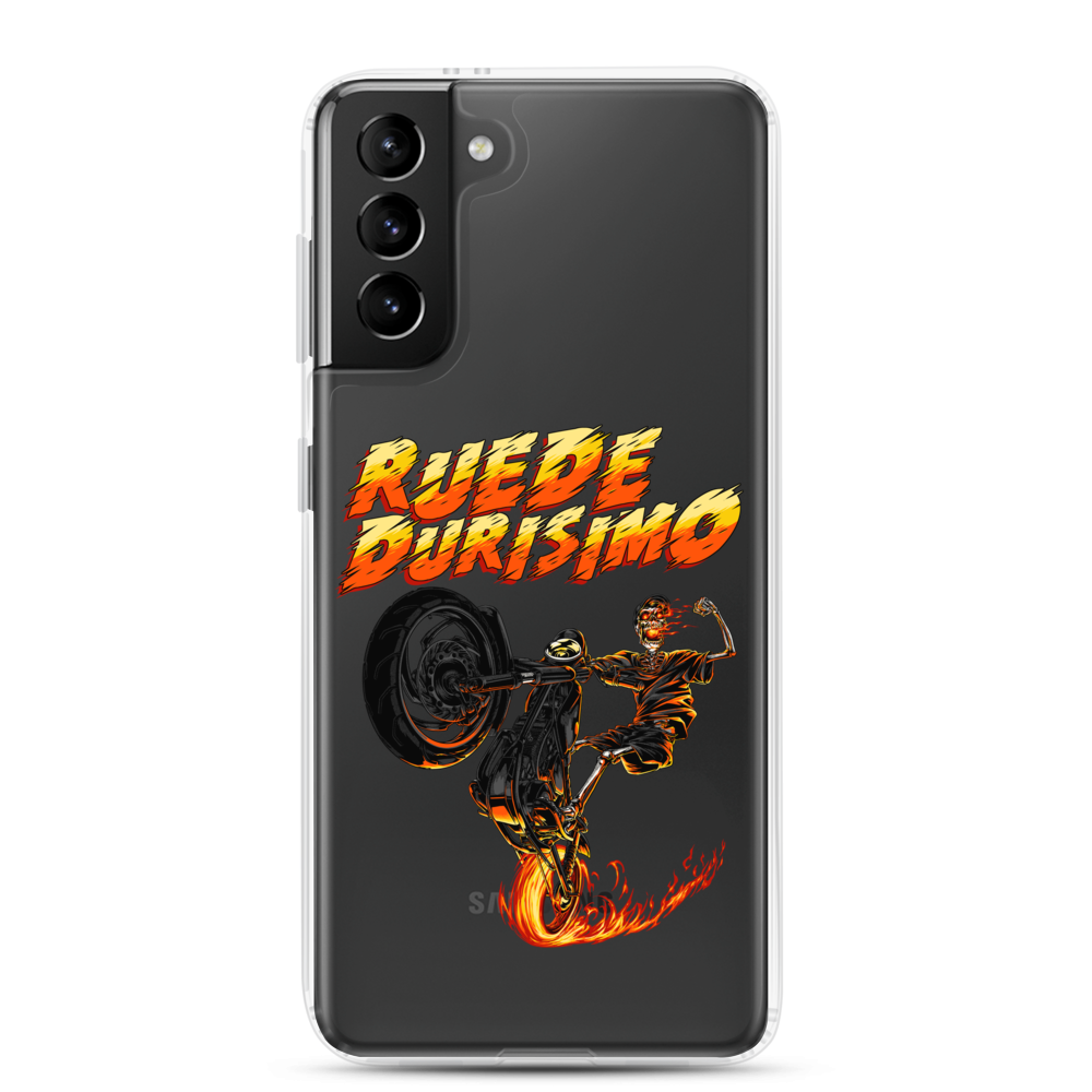 Ruede Durisimo Samsung Case  - 2020 - DominicanGirlfriend.com - Frases Dominicanas - República Dominicana Lifestyle Graphic T-Shirts Streetwear & Accessories - New York - Bronx - Washington Heights - Miami - Florida - Boca Chica - USA - Dominican Clothing