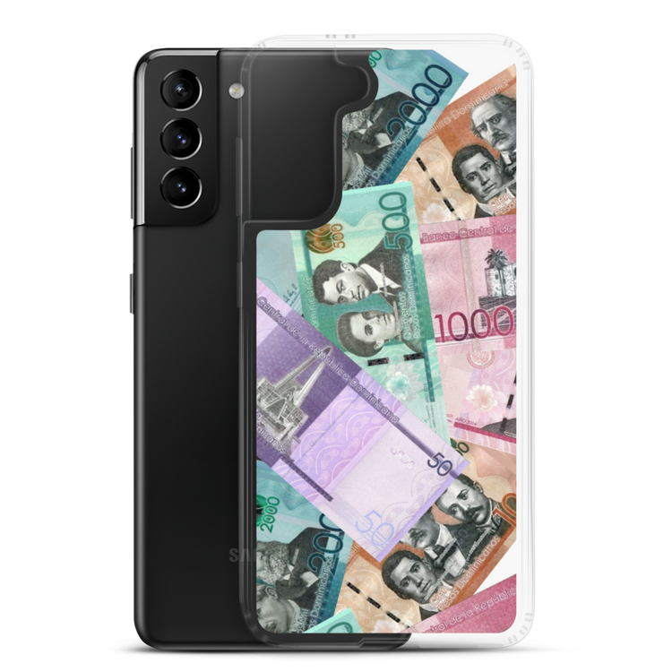 Dominican Pesos Samsung Case - 2020 - DominicanGirlfriend.com - Frases Dominicanas - República Dominicana Lifestyle Graphic T-Shirts Streetwear & Accessories - New York - Bronx - Washington Heights - Miami - Florida - Boca Chica - USA - Dominican Clothing