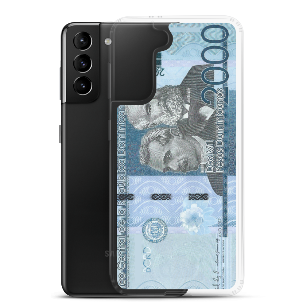 2000 Dominican Pesos Samsung Case - 2020 - DominicanGirlfriend.com - Frases Dominicanas - República Dominicana Lifestyle Graphic T-Shirts Streetwear & Accessories - New York - Bronx - Washington Heights - Miami - Florida - Boca Chica - USA - Dominican Clothing