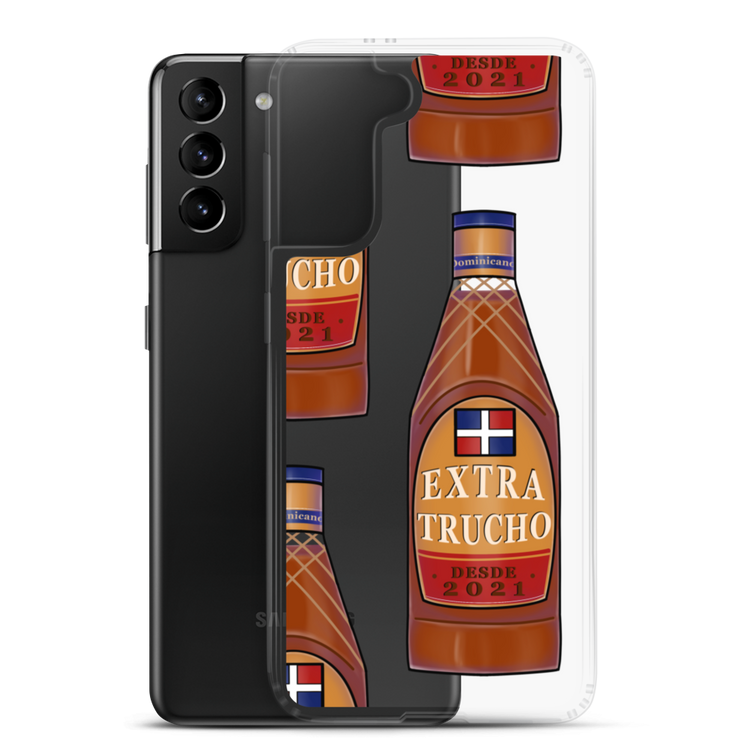 Extra Trucho Dominican Rum Samsung Case - 2020 - DominicanGirlfriend.com - Frases Dominicanas - República Dominicana Lifestyle Graphic T-Shirts Streetwear & Accessories - New York - Bronx - Washington Heights - Miami - Florida - Boca Chica - USA - Dominican Clothing