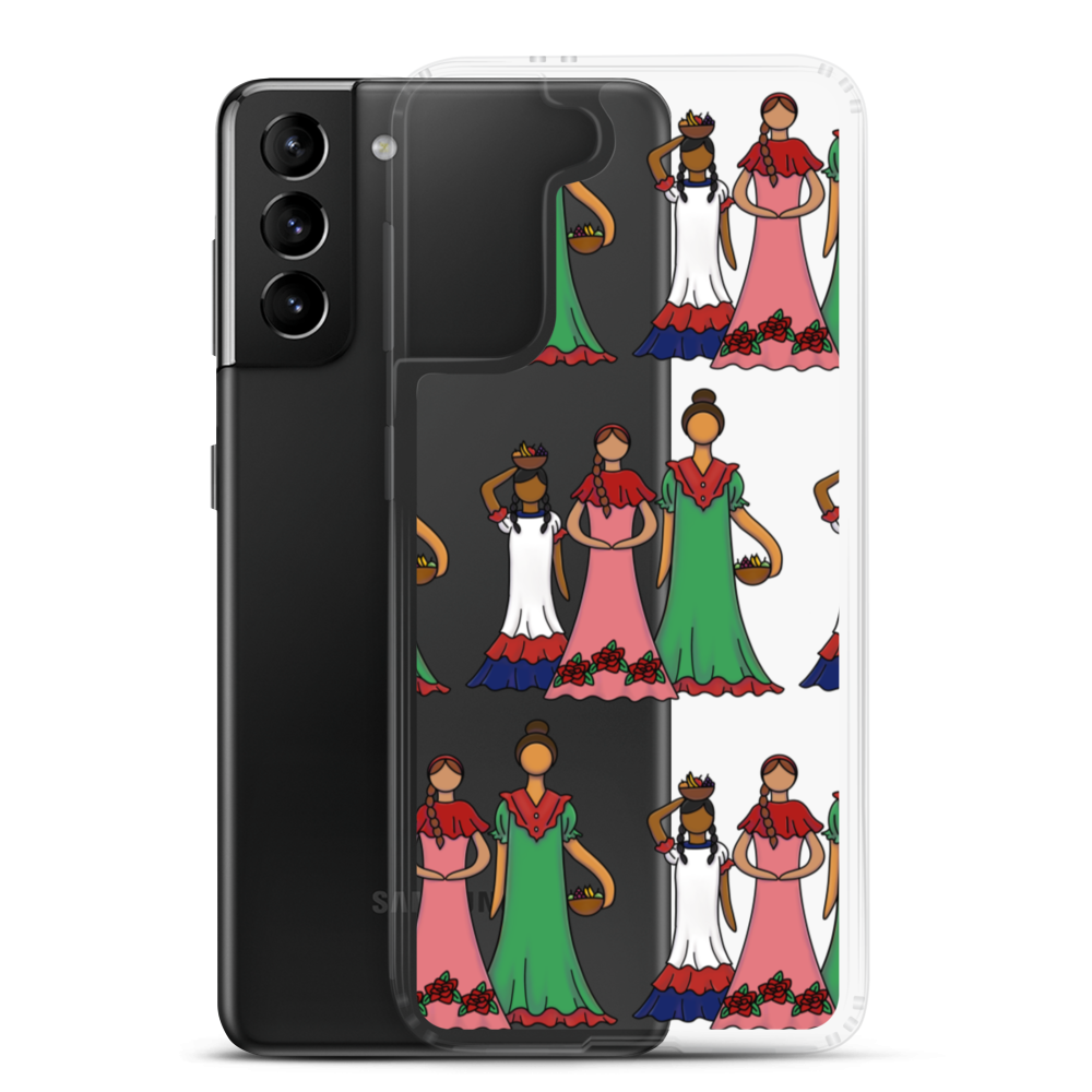 Dominican Faceless Dolls Samsung Case - 2020 - DominicanGirlfriend.com - Frases Dominicanas - República Dominicana Lifestyle Graphic T-Shirts Streetwear & Accessories - New York - Bronx - Washington Heights - Miami - Florida - Boca Chica - USA - Dominican Clothing