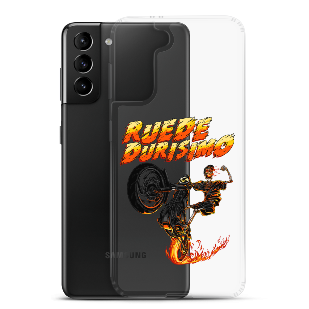 Ruede Durisimo Samsung Case  - 2020 - DominicanGirlfriend.com - Frases Dominicanas - República Dominicana Lifestyle Graphic T-Shirts Streetwear & Accessories - New York - Bronx - Washington Heights - Miami - Florida - Boca Chica - USA - Dominican Clothing