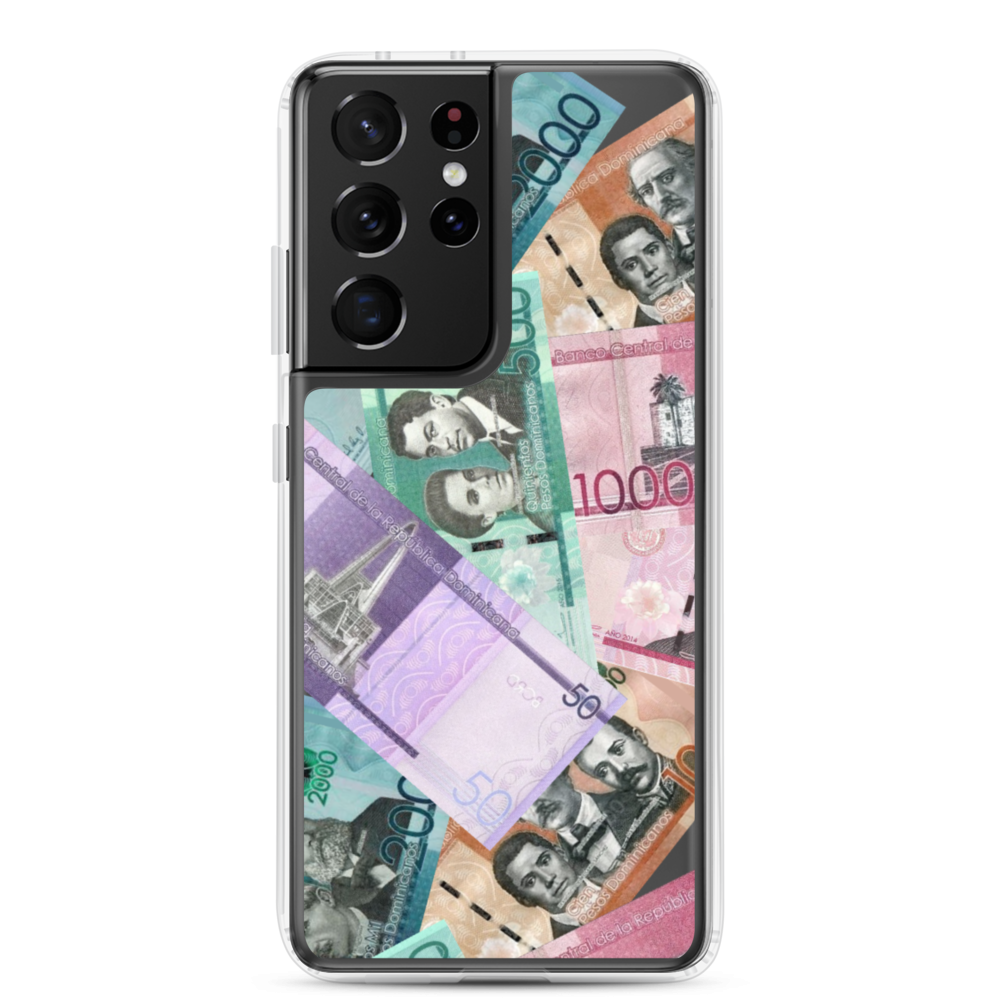 Dominican Pesos Samsung Case - 2020 - DominicanGirlfriend.com - Frases Dominicanas - República Dominicana Lifestyle Graphic T-Shirts Streetwear & Accessories - New York - Bronx - Washington Heights - Miami - Florida - Boca Chica - USA - Dominican Clothing