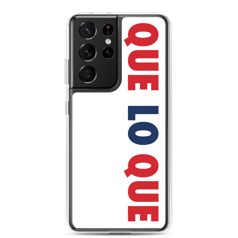 Que Lo Que Samsung Case - 2020 - DominicanGirlfriend.com - Frases Dominicanas - República Dominicana Lifestyle Graphic T-Shirts Streetwear & Accessories - New York - Bronx - Washington Heights - Miami - Florida - Boca Chica - USA - Dominican Clothing