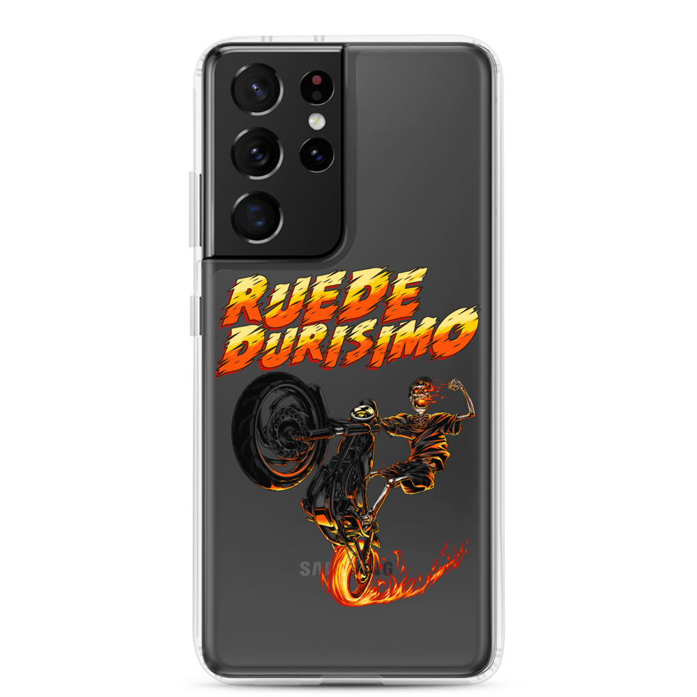 Ruede Durisimo Samsung Case  - 2020 - DominicanGirlfriend.com - Frases Dominicanas - República Dominicana Lifestyle Graphic T-Shirts Streetwear & Accessories - New York - Bronx - Washington Heights - Miami - Florida - Boca Chica - USA - Dominican Clothing