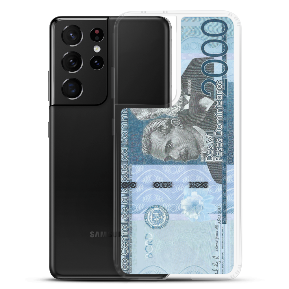 2000 Dominican Pesos Samsung Case - 2020 - DominicanGirlfriend.com - Frases Dominicanas - República Dominicana Lifestyle Graphic T-Shirts Streetwear & Accessories - New York - Bronx - Washington Heights - Miami - Florida - Boca Chica - USA - Dominican Clothing