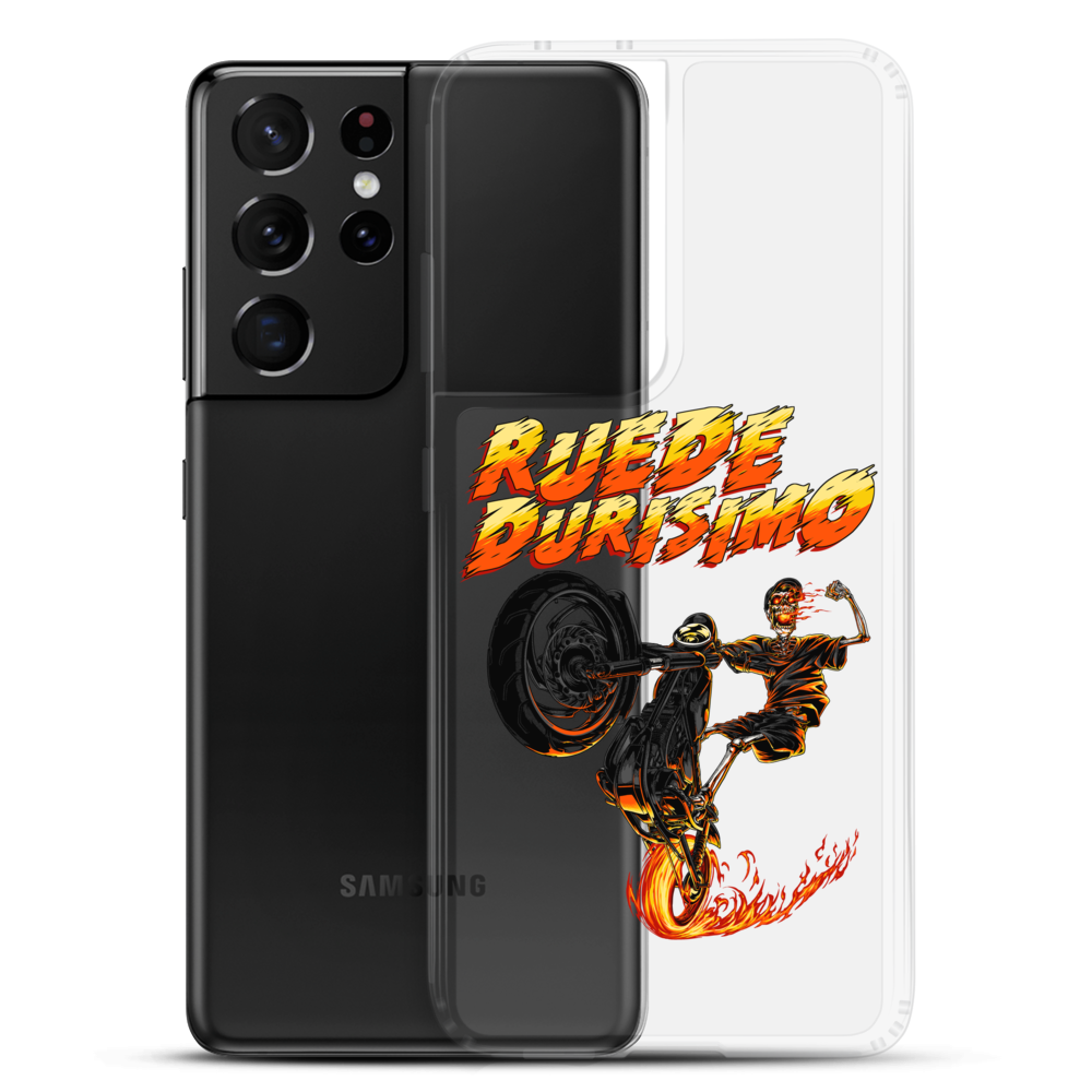 Ruede Durisimo Samsung Case  - 2020 - DominicanGirlfriend.com - Frases Dominicanas - República Dominicana Lifestyle Graphic T-Shirts Streetwear & Accessories - New York - Bronx - Washington Heights - Miami - Florida - Boca Chica - USA - Dominican Clothing