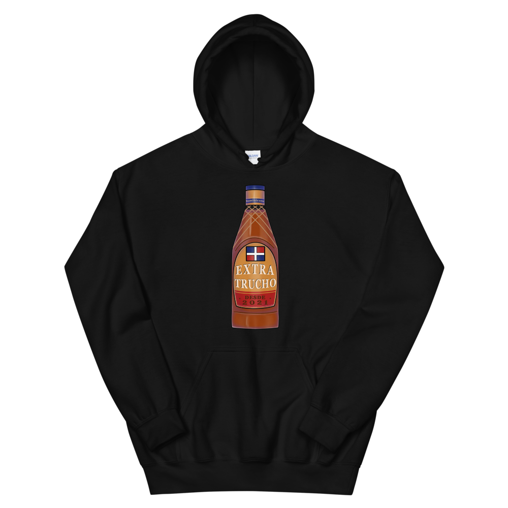 Extra Trucho Dominican Rum Unisex Hoodie  - 2020 - DominicanGirlfriend.com - Frases Dominicanas - República Dominicana Lifestyle Graphic T-Shirts Streetwear & Accessories - New York - Bronx - Washington Heights - Miami - Florida - Boca Chica - USA - Dominican Clothing