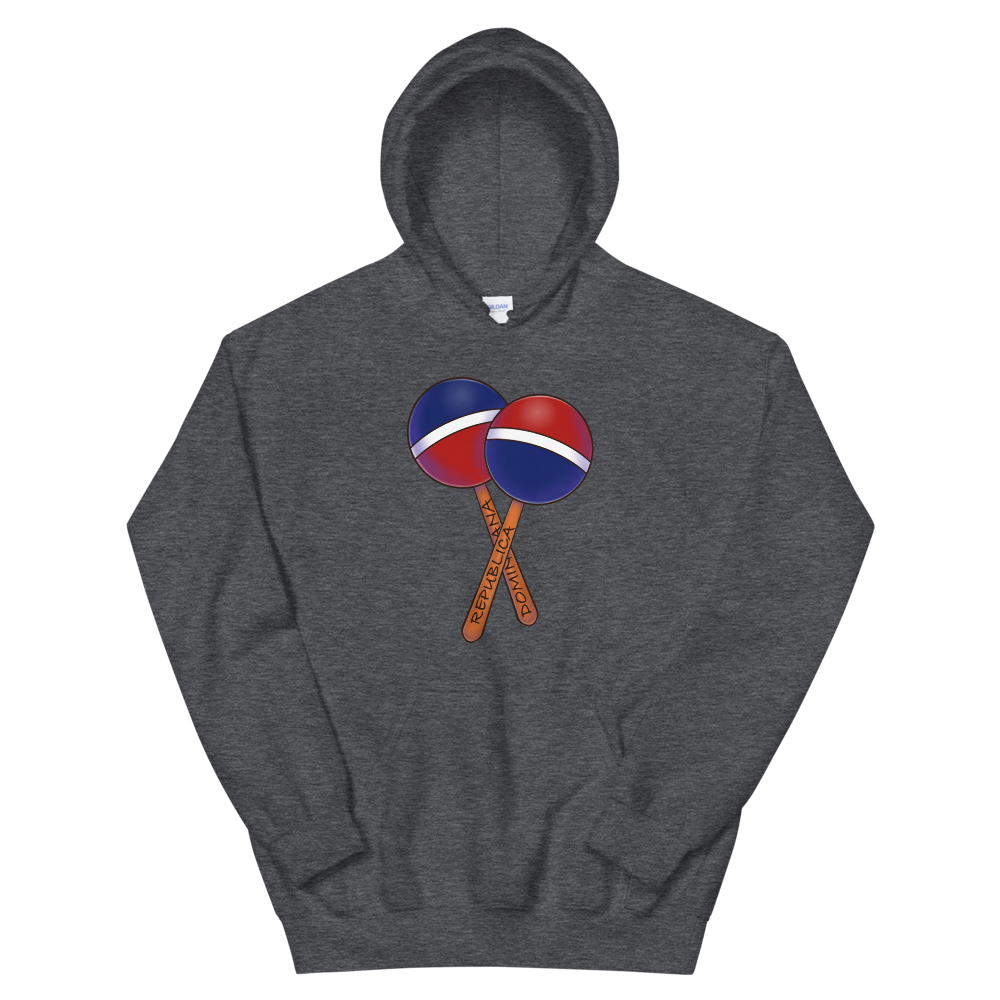 Maracas Dominicana Unisex Hoodie - 2020 - DominicanGirlfriend.com - Frases Dominicanas - República Dominicana Lifestyle Graphic T-Shirts Streetwear & Accessories - New York - Bronx - Washington Heights - Miami - Florida - Boca Chica - USA - Dominican Clothing