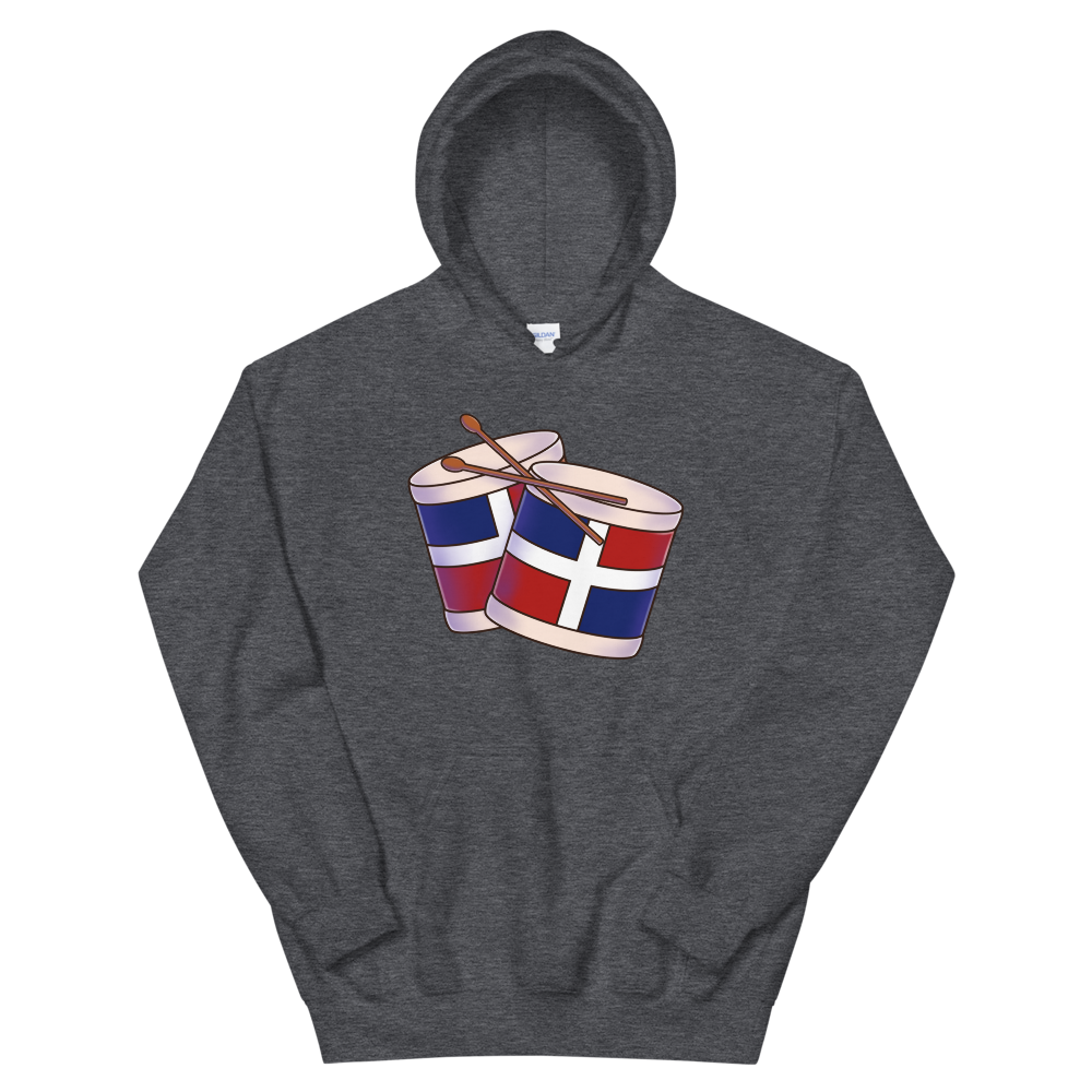 Tambora Dominicana Unisex Hoodie - 2020 - DominicanGirlfriend.com - Frases Dominicanas - República Dominicana Lifestyle Graphic T-Shirts Streetwear & Accessories - New York - Bronx - Washington Heights - Miami - Florida - Boca Chica - USA - Dominican Clothing