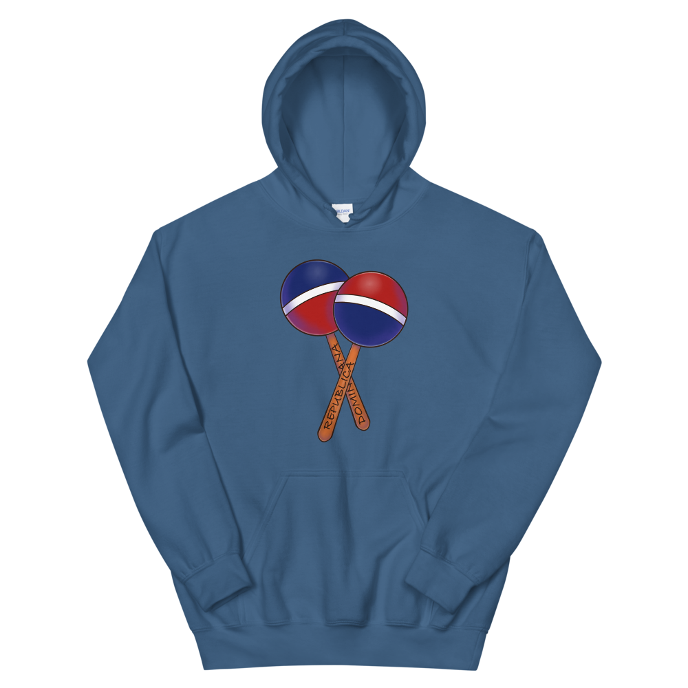 Maracas Dominicana Unisex Hoodie - 2020 - DominicanGirlfriend.com - Frases Dominicanas - República Dominicana Lifestyle Graphic T-Shirts Streetwear & Accessories - New York - Bronx - Washington Heights - Miami - Florida - Boca Chica - USA - Dominican Clothing