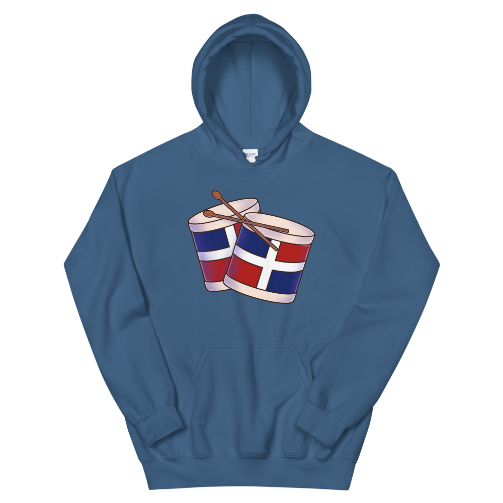 Tambora Dominicana Unisex Hoodie  - 2020 - DominicanGirlfriend.com - Frases Dominicanas - República Dominicana Lifestyle Graphic T-Shirts Streetwear & Accessories - New York - Bronx - Washington Heights - Miami - Florida - Boca Chica - USA - Dominican Clothing