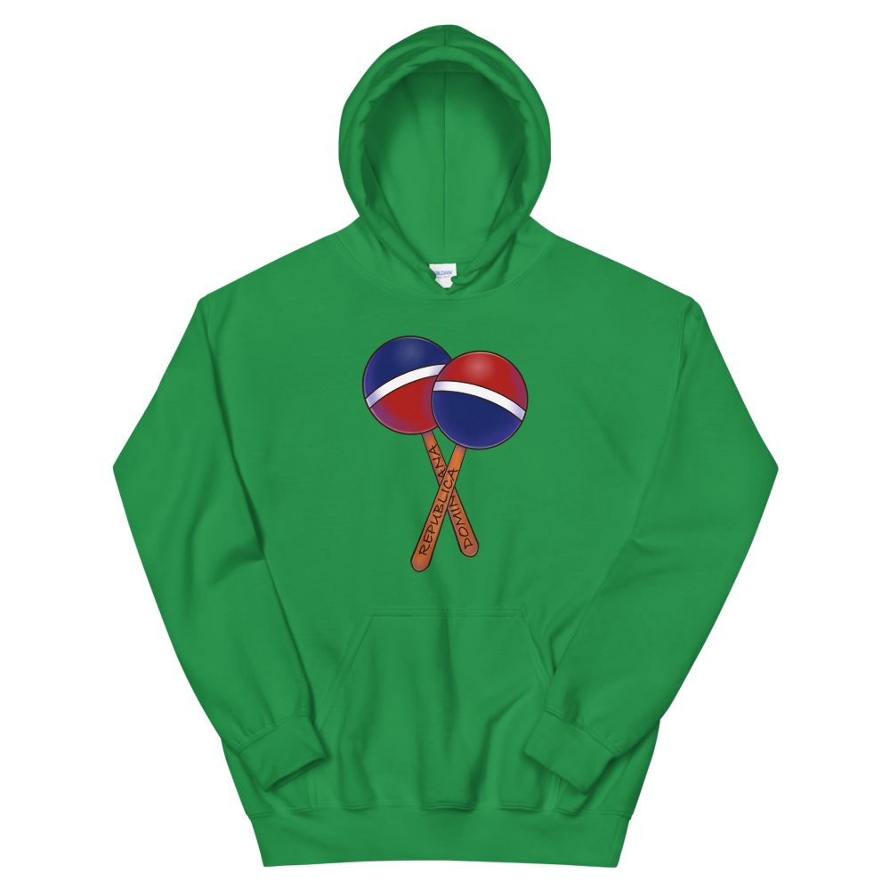 Maracas Dominicana Unisex Hoodie - 2020 - DominicanGirlfriend.com - Frases Dominicanas - República Dominicana Lifestyle Graphic T-Shirts Streetwear & Accessories - New York - Bronx - Washington Heights - Miami - Florida - Boca Chica - USA - Dominican Clothing