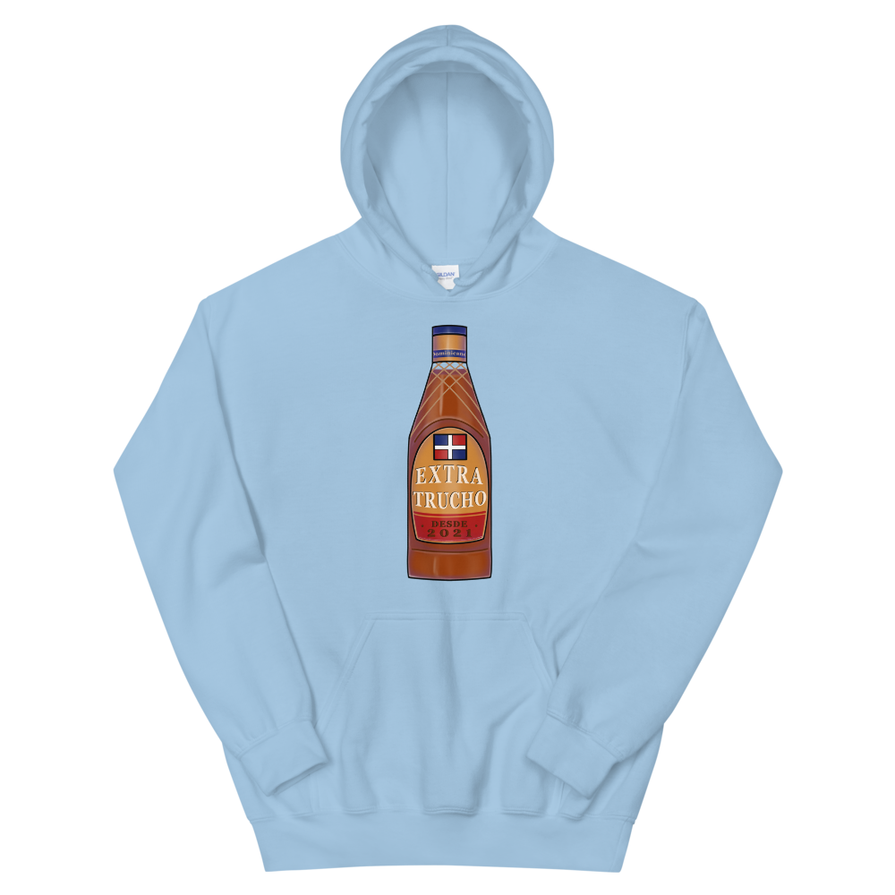 Extra Trucho Dominican Rum Unisex Hoodie  - 2020 - DominicanGirlfriend.com - Frases Dominicanas - República Dominicana Lifestyle Graphic T-Shirts Streetwear & Accessories - New York - Bronx - Washington Heights - Miami - Florida - Boca Chica - USA - Dominican Clothing