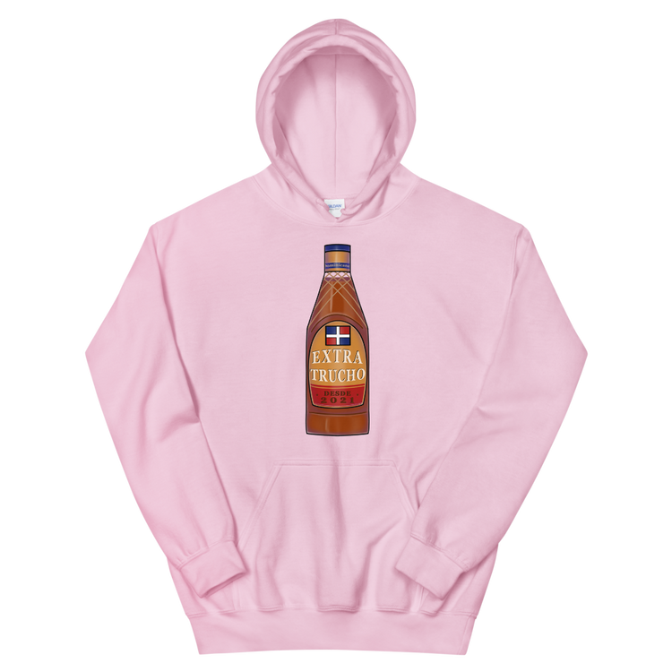Extra Trucho Dominican Rum Unisex Hoodie - 2020 - DominicanGirlfriend.com - Frases Dominicanas - República Dominicana Lifestyle Graphic T-Shirts Streetwear & Accessories - New York - Bronx - Washington Heights - Miami - Florida - Boca Chica - USA - Dominican Clothing