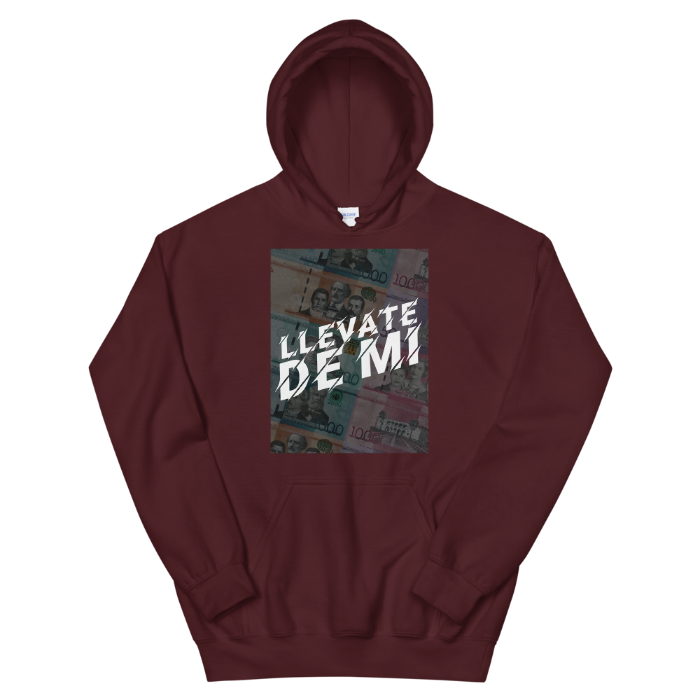 Llevate De Mi Unisex Hoodie - 2020 - DominicanGirlfriend.com - Frases Dominicanas - República Dominicana Lifestyle Graphic T-Shirts Streetwear & Accessories - New York - Bronx - Washington Heights - Miami - Florida - Boca Chica - USA - Dominican Clothing