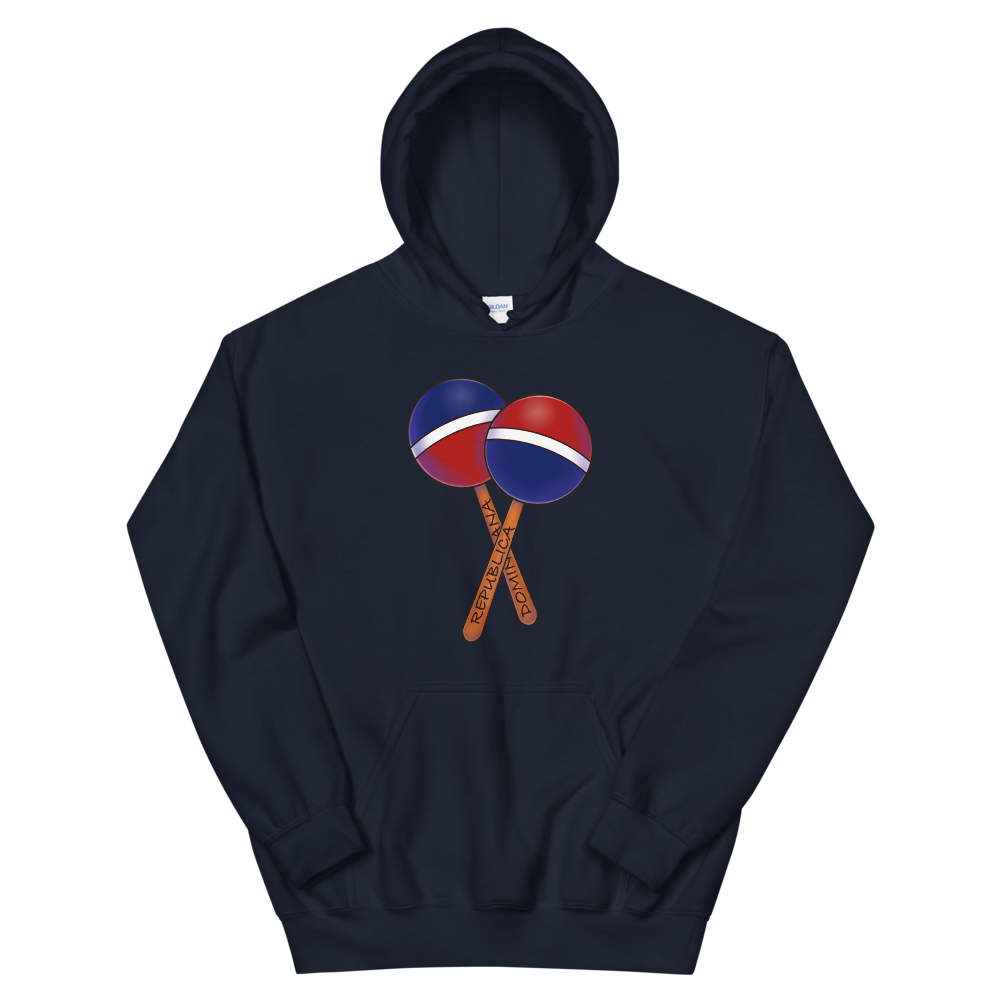 Maracas Dominicana Unisex Hoodie - 2020 - DominicanGirlfriend.com - Frases Dominicanas - República Dominicana Lifestyle Graphic T-Shirts Streetwear & Accessories - New York - Bronx - Washington Heights - Miami - Florida - Boca Chica - USA - Dominican Clothing
