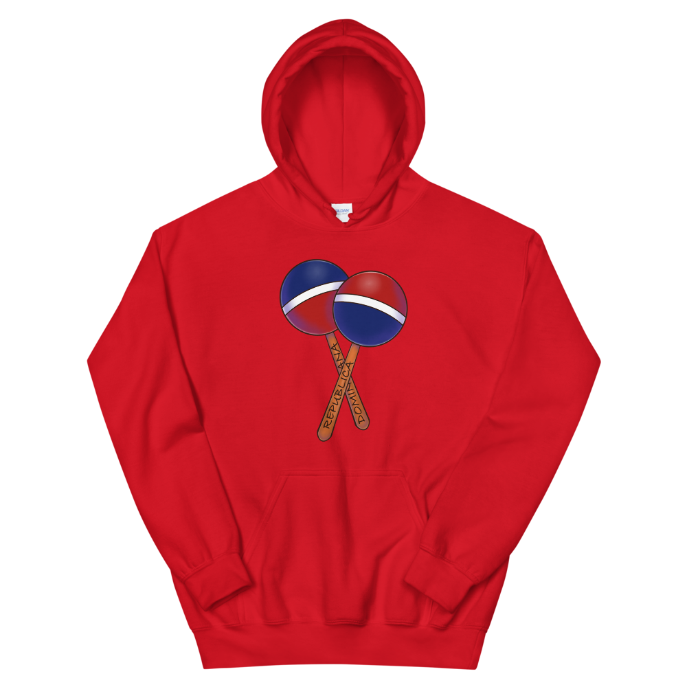 Maracas Dominicana Unisex Hoodie  - 2020 - DominicanGirlfriend.com - Frases Dominicanas - República Dominicana Lifestyle Graphic T-Shirts Streetwear & Accessories - New York - Bronx - Washington Heights - Miami - Florida - Boca Chica - USA - Dominican Clothing