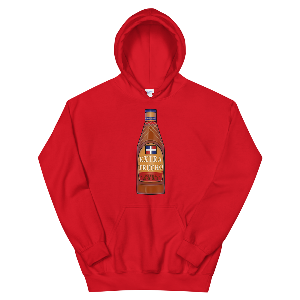 Extra Trucho Dominican Rum Unisex Hoodie  - 2020 - DominicanGirlfriend.com - Frases Dominicanas - República Dominicana Lifestyle Graphic T-Shirts Streetwear & Accessories - New York - Bronx - Washington Heights - Miami - Florida - Boca Chica - USA - Dominican Clothing