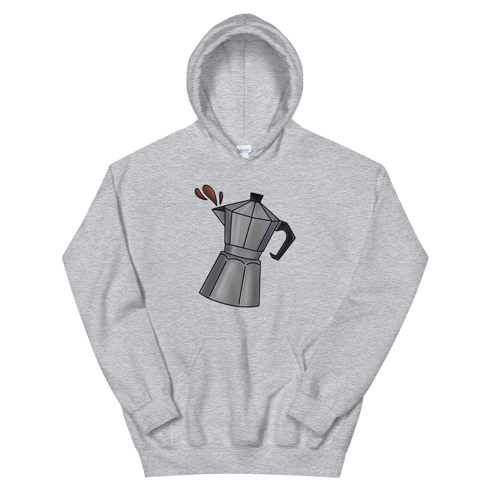 Cafetera Unisex Hoodie  - 2020 - DominicanGirlfriend.com - Frases Dominicanas - República Dominicana Lifestyle Graphic T-Shirts Streetwear & Accessories - New York - Bronx - Washington Heights - Miami - Florida - Boca Chica - USA - Dominican Clothing