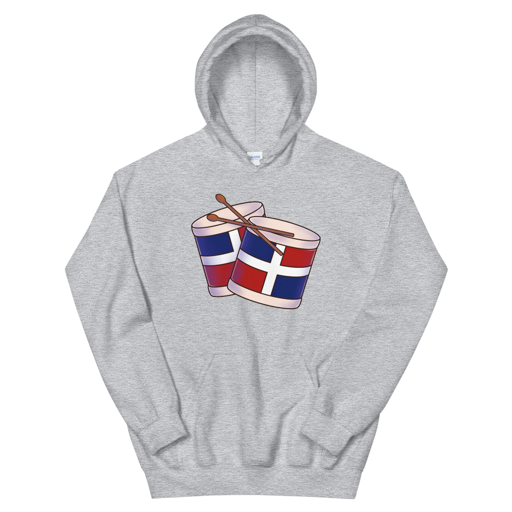 Tambora Dominicana Unisex Hoodie - 2020 - DominicanGirlfriend.com - Frases Dominicanas - República Dominicana Lifestyle Graphic T-Shirts Streetwear & Accessories - New York - Bronx - Washington Heights - Miami - Florida - Boca Chica - USA - Dominican Clothing