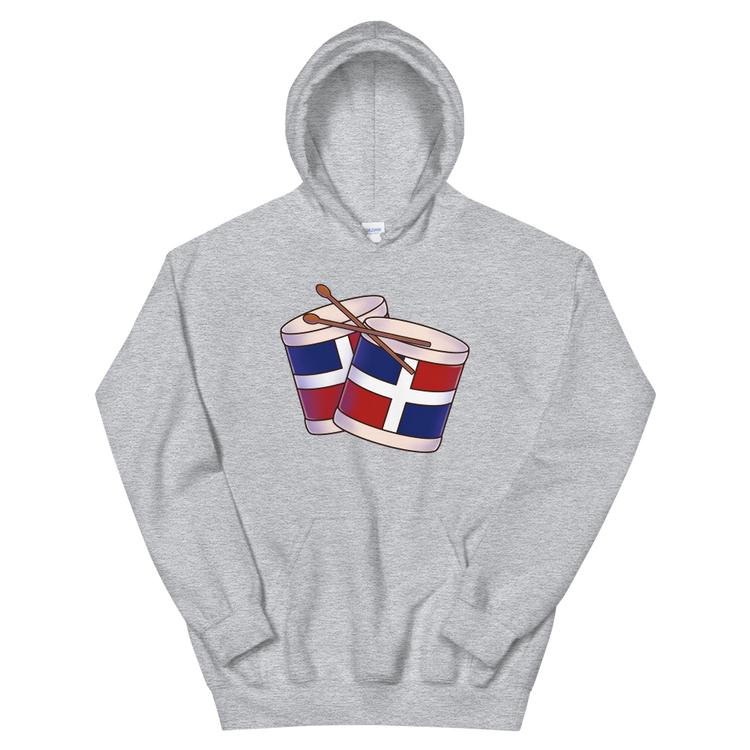 Tambora Dominicana Unisex Hoodie - 2020 - DominicanGirlfriend.com - Frases Dominicanas - República Dominicana Lifestyle Graphic T-Shirts Streetwear & Accessories - New York - Bronx - Washington Heights - Miami - Florida - Boca Chica - USA - Dominican Clothing