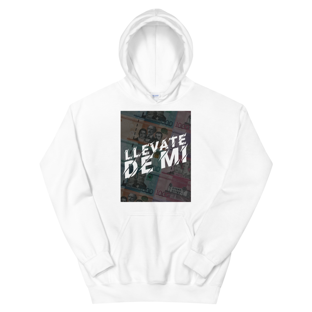 Llevate De Mi Unisex Hoodie  - 2020 - DominicanGirlfriend.com - Frases Dominicanas - República Dominicana Lifestyle Graphic T-Shirts Streetwear & Accessories - New York - Bronx - Washington Heights - Miami - Florida - Boca Chica - USA - Dominican Clothing