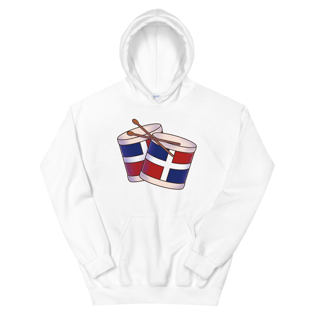 Tambora Dominicana Unisex Hoodie - 2020 - DominicanGirlfriend.com - Frases Dominicanas - República Dominicana Lifestyle Graphic T-Shirts Streetwear & Accessories - New York - Bronx - Washington Heights - Miami - Florida - Boca Chica - USA - Dominican Clothing