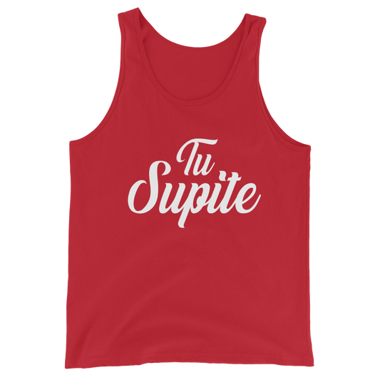 Tu Supite Unisex Tank Top  - 2020 - DominicanGirlfriend.com - Frases Dominicanas - República Dominicana Lifestyle Graphic T-Shirts Streetwear & Accessories - New York - Bronx - Washington Heights - Miami - Florida - Boca Chica - USA - Dominican Clothing