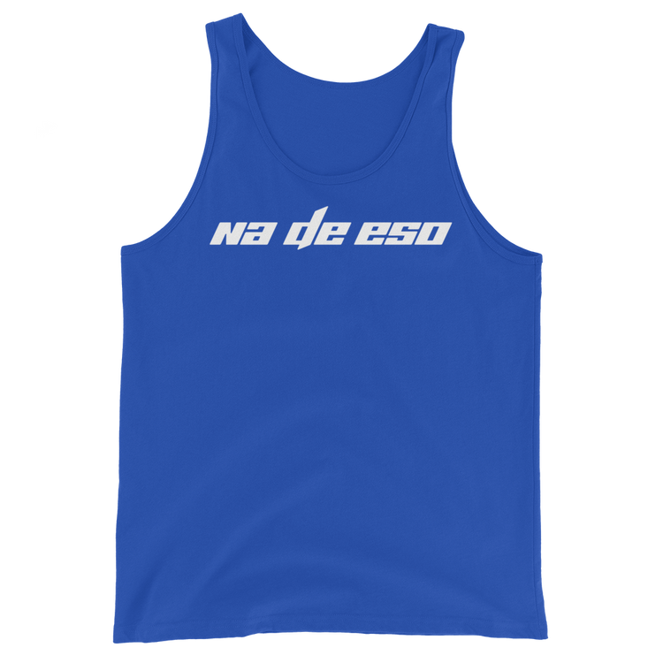Na De Eso Unisex Tank Top - 2020 - DominicanGirlfriend.com - Frases Dominicanas - República Dominicana Lifestyle Graphic T-Shirts Streetwear & Accessories - New York - Bronx - Washington Heights - Miami - Florida - Boca Chica - USA - Dominican Clothing