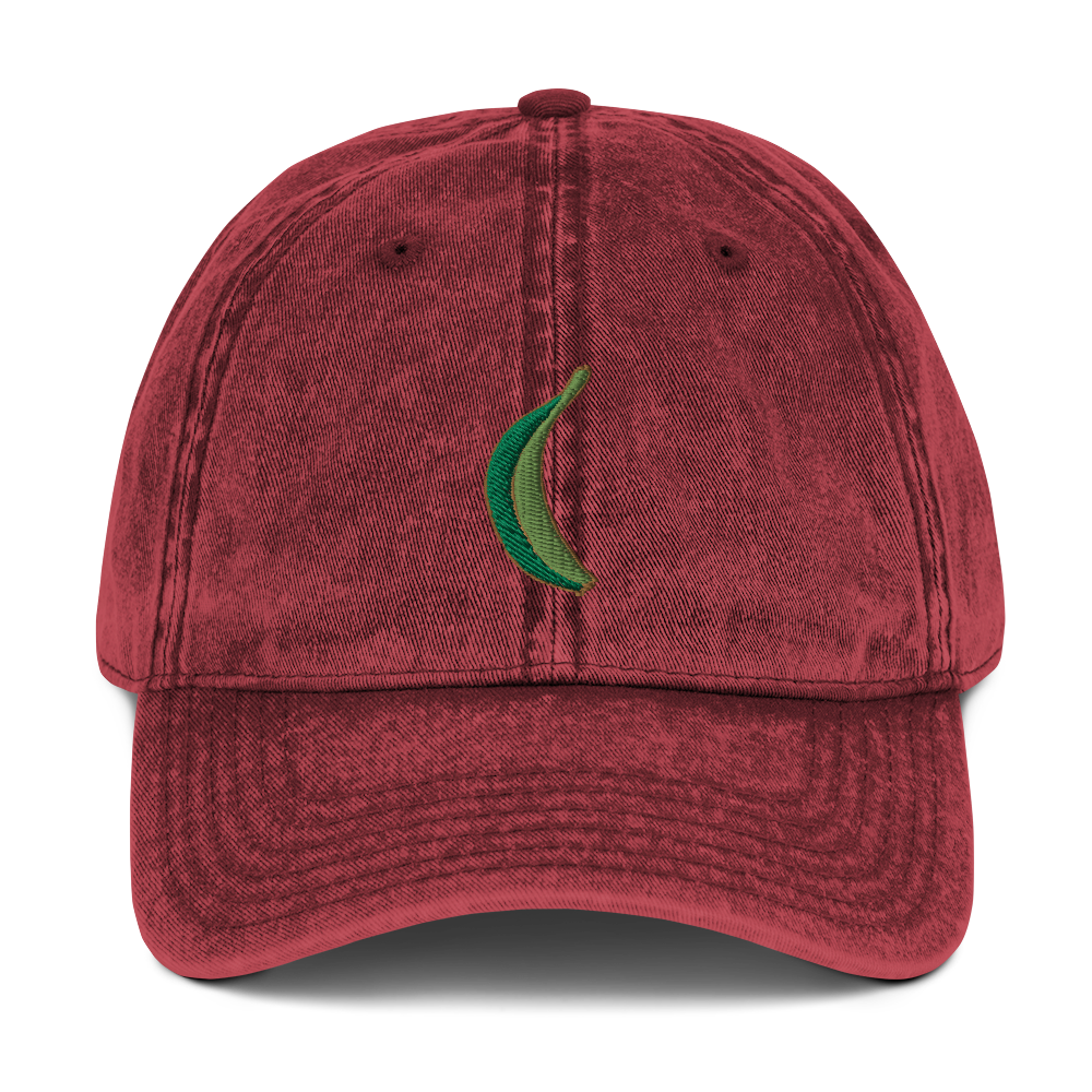Platano Denim Dad Hat  - 2020 - DominicanGirlfriend.com - Frases Dominicanas - República Dominicana Lifestyle Graphic T-Shirts Streetwear & Accessories - New York - Bronx - Washington Heights - Miami - Florida - Boca Chica - USA - Dominican Clothing