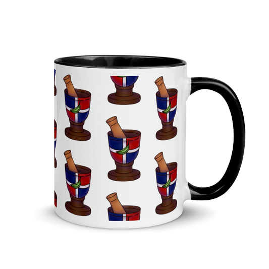 Pilon Dominicano Mug with Color Inside  - 2020 - DominicanGirlfriend.com - Frases Dominicanas - República Dominicana Lifestyle Graphic T-Shirts Streetwear & Accessories - New York - Bronx - Washington Heights - Miami - Florida - Boca Chica - USA - Dominican Clothing
