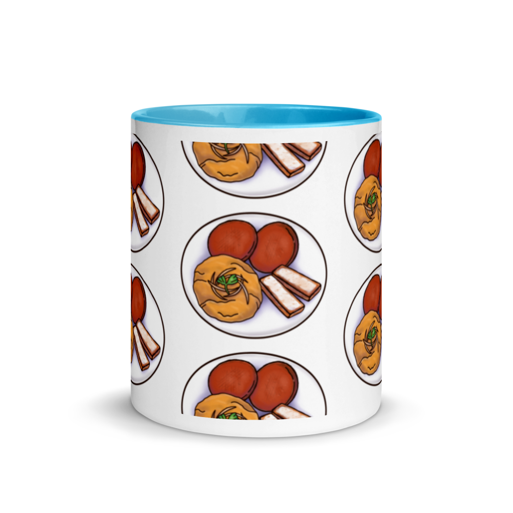 El Mangu Dominicano Mug with Color Inside  - 2020 - DominicanGirlfriend.com - Frases Dominicanas - República Dominicana Lifestyle Graphic T-Shirts Streetwear & Accessories - New York - Bronx - Washington Heights - Miami - Florida - Boca Chica - USA - Dominican Clothing