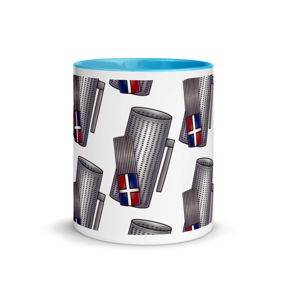 Güira Dominicana Mug with Color Inside  - 2020 - DominicanGirlfriend.com - Frases Dominicanas - República Dominicana Lifestyle Graphic T-Shirts Streetwear & Accessories - New York - Bronx - Washington Heights - Miami - Florida - Boca Chica - USA - Dominican Clothing