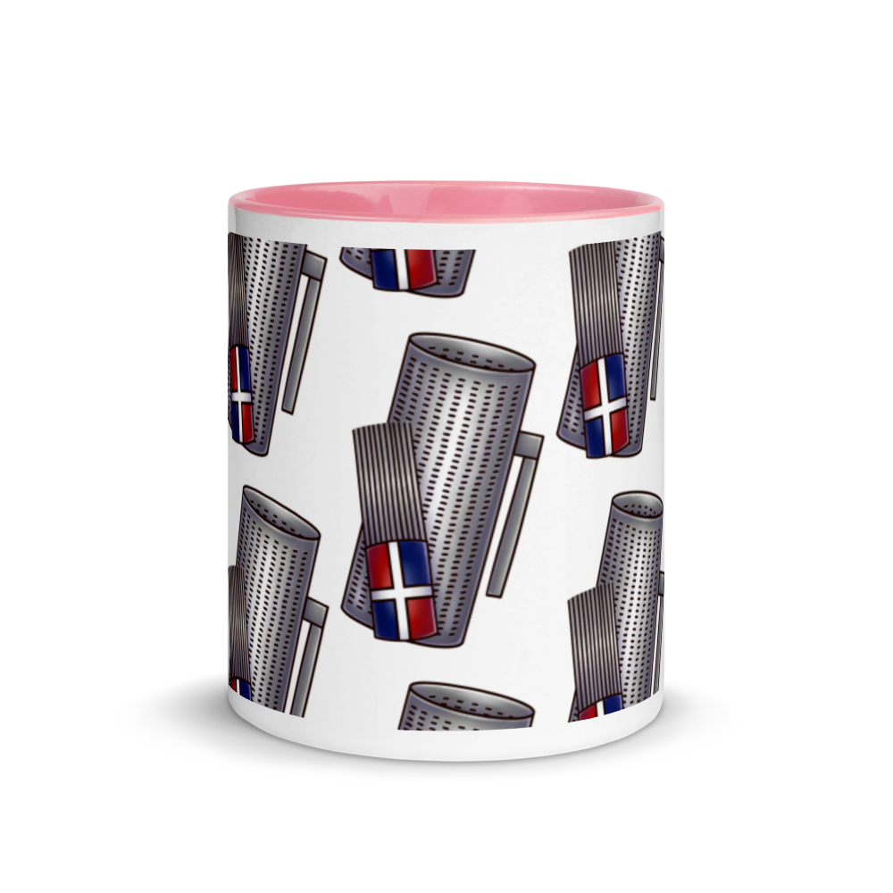 Güira Dominicana Mug with Color Inside  - 2020 - DominicanGirlfriend.com - Frases Dominicanas - República Dominicana Lifestyle Graphic T-Shirts Streetwear & Accessories - New York - Bronx - Washington Heights - Miami - Florida - Boca Chica - USA - Dominican Clothing