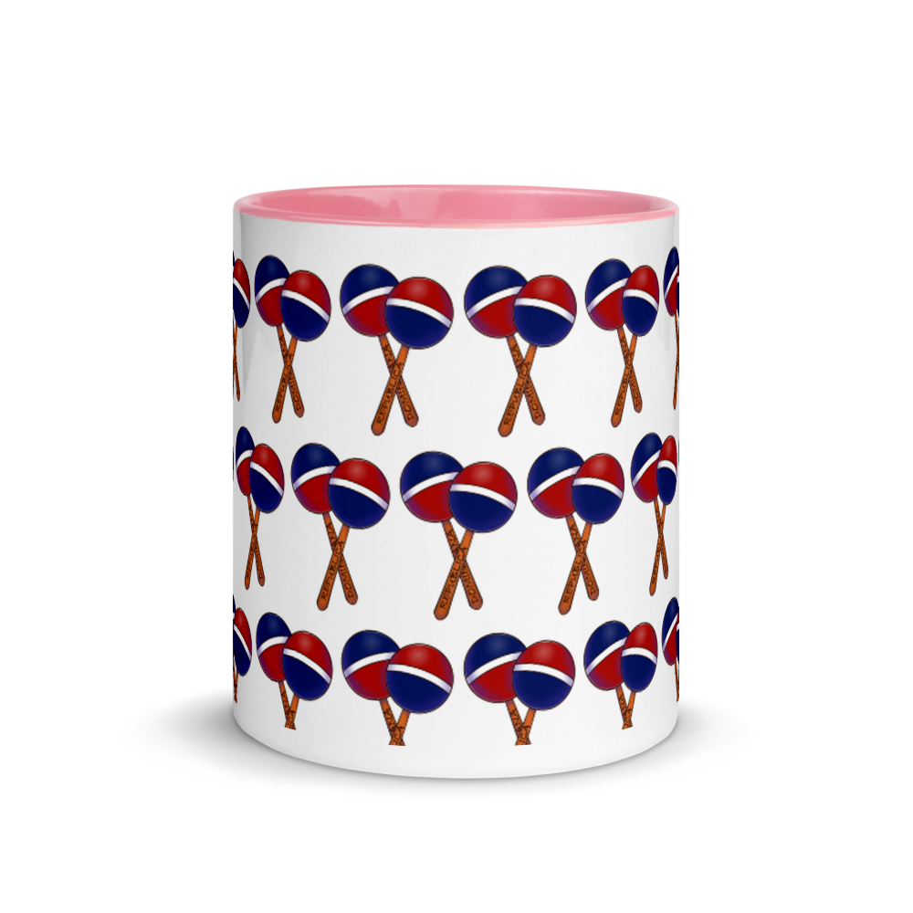 Maracas Dominicana Mug with Color Inside  - 2020 - DominicanGirlfriend.com - Frases Dominicanas - República Dominicana Lifestyle Graphic T-Shirts Streetwear & Accessories - New York - Bronx - Washington Heights - Miami - Florida - Boca Chica - USA - Dominican Clothing