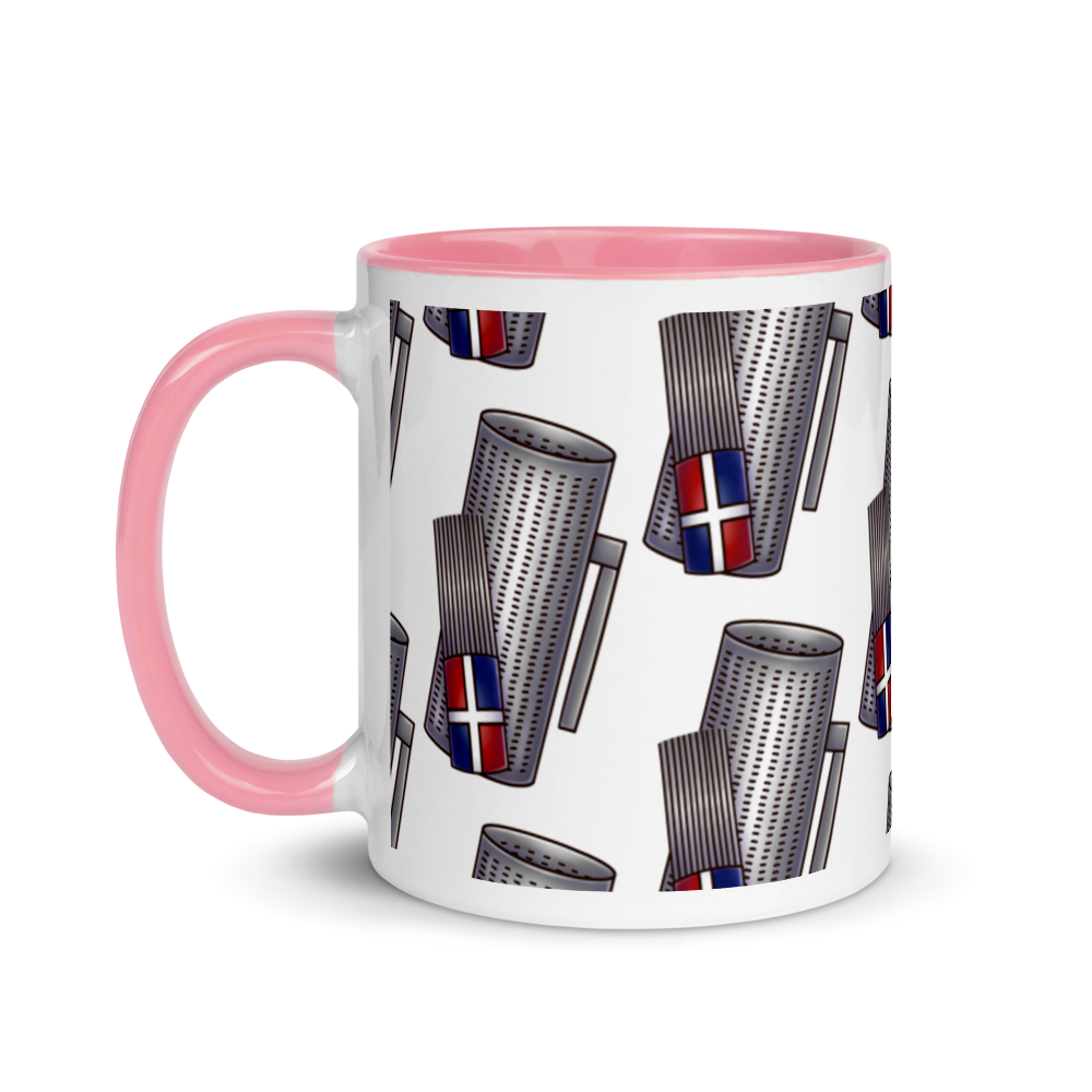 Güira Dominicana Mug with Color Inside  - 2020 - DominicanGirlfriend.com - Frases Dominicanas - República Dominicana Lifestyle Graphic T-Shirts Streetwear & Accessories - New York - Bronx - Washington Heights - Miami - Florida - Boca Chica - USA - Dominican Clothing